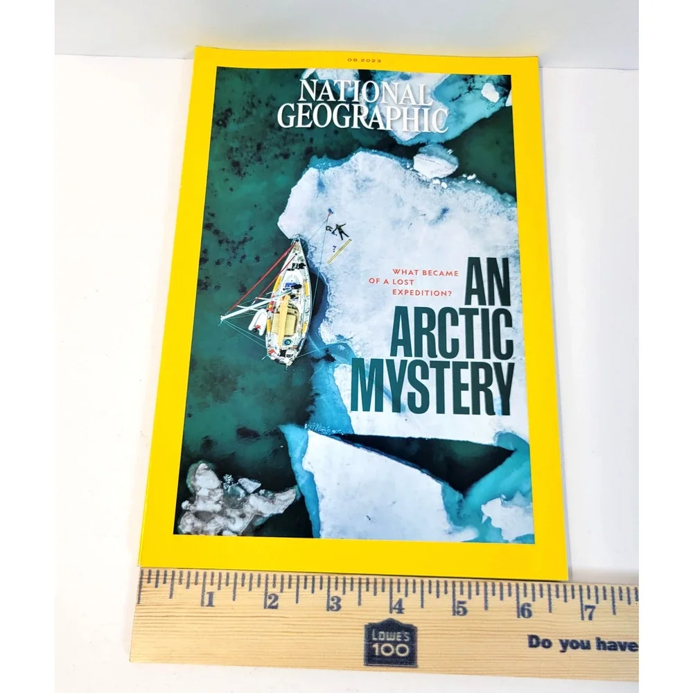 National Geographic Magazine August‎ 2023 An Arctic Mystery Back Issue Science